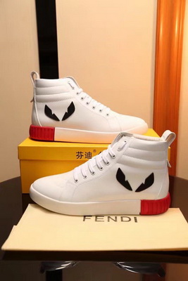 Fendi High-Top Fashion Men Shoes--003